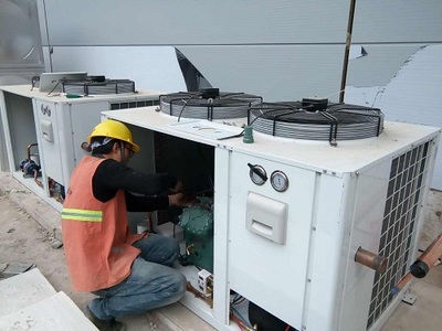 武漢天馬微電子公司1500立方防爆冷庫工程案例